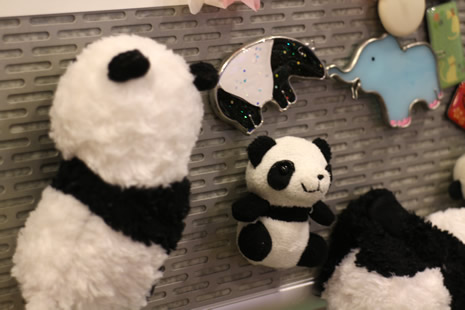 パンダぬいぐるみ